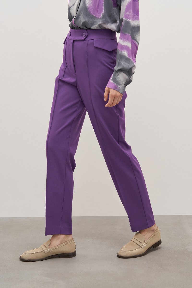 Женские брюки со складками, Модель FAD110120, Фото №3