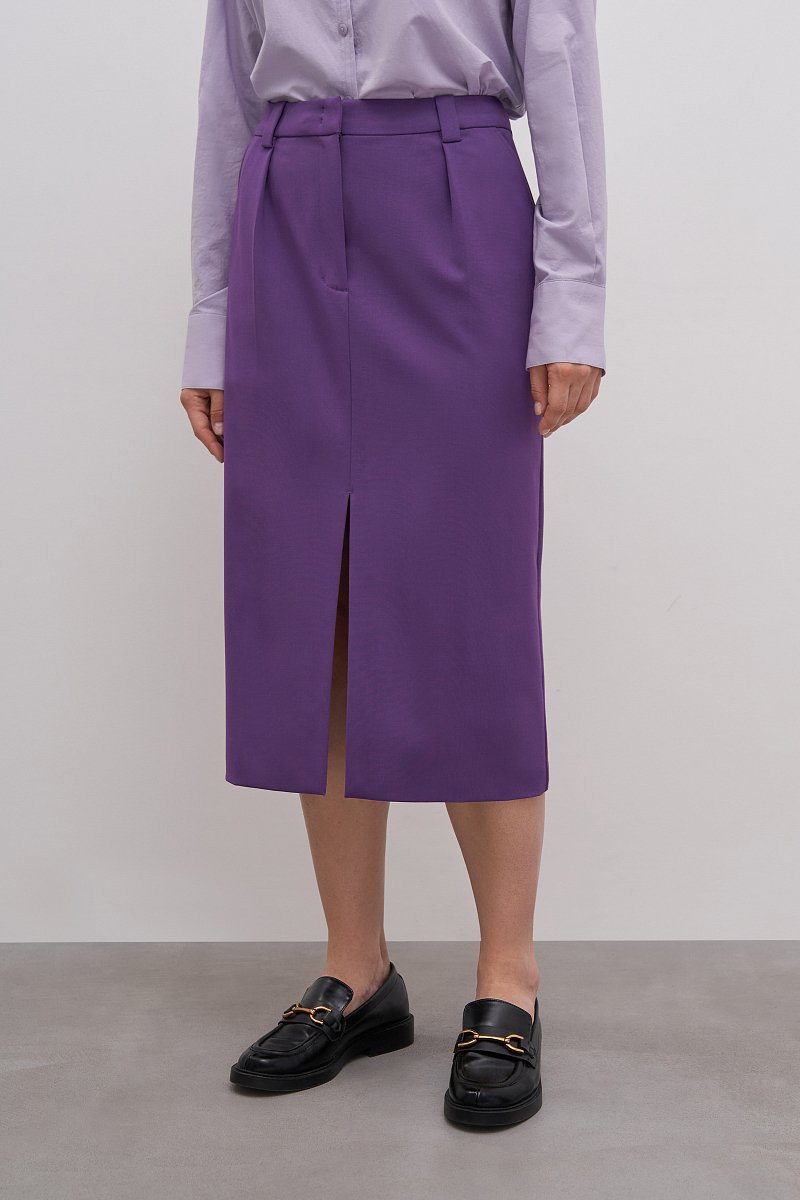 Женская юбка в длинне миди, Модель FAD110121, Фото №2