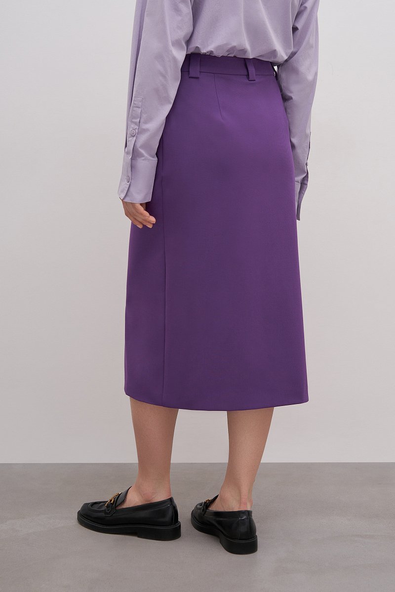 Женская юбка в длинне миди, Модель FAD110121, Фото №4