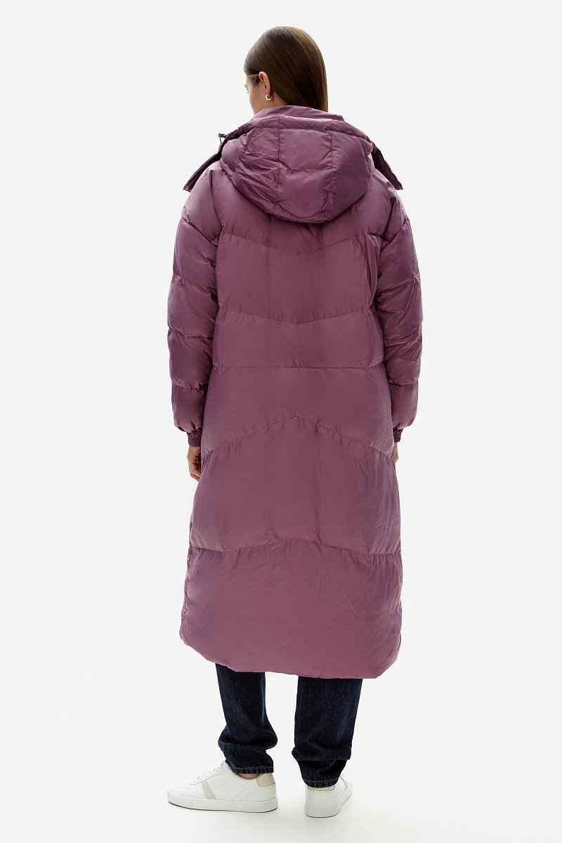 Пуховое женское пальто, Модель FAD11067, Фото №4