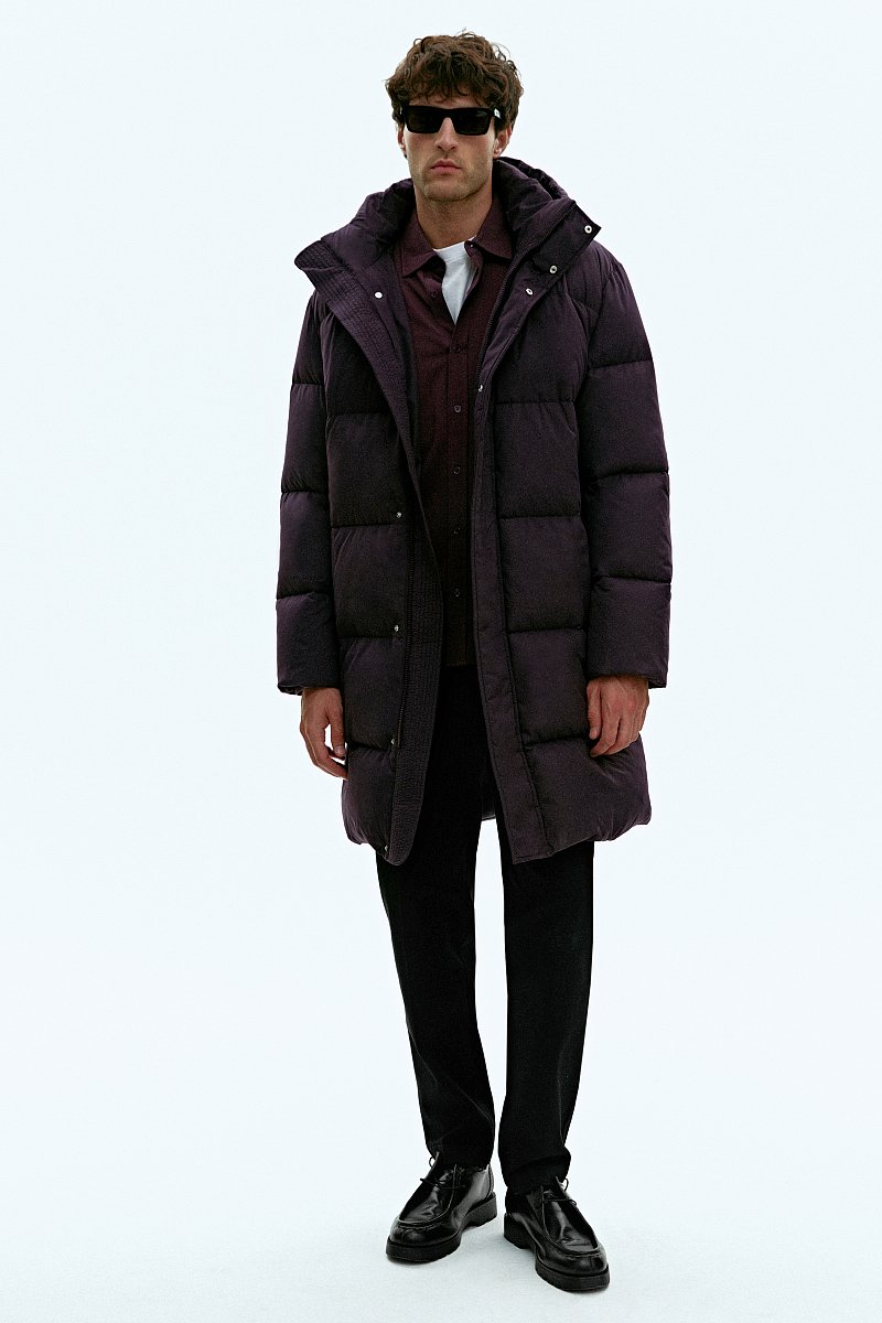 Пальто утепленное с утиным пухом, Модель FAD21042, Фото №2