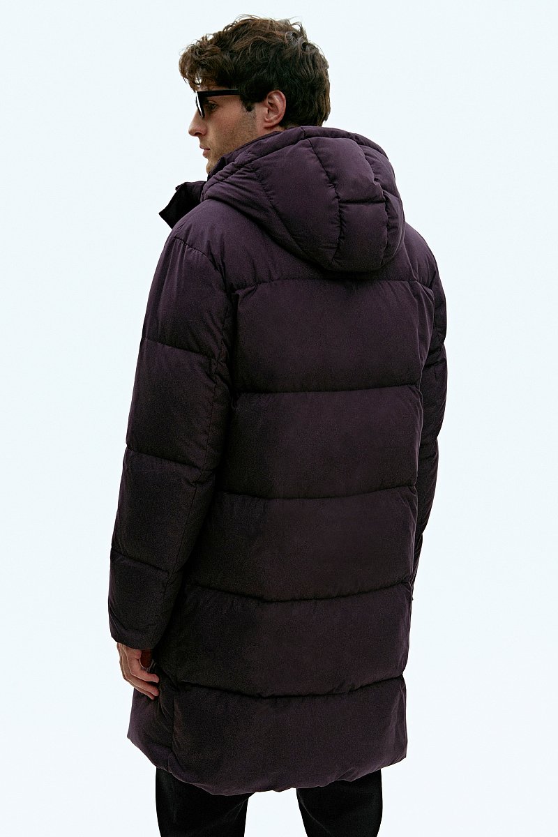 Утепленное мужское пальто, Модель FAD21042, Фото №4