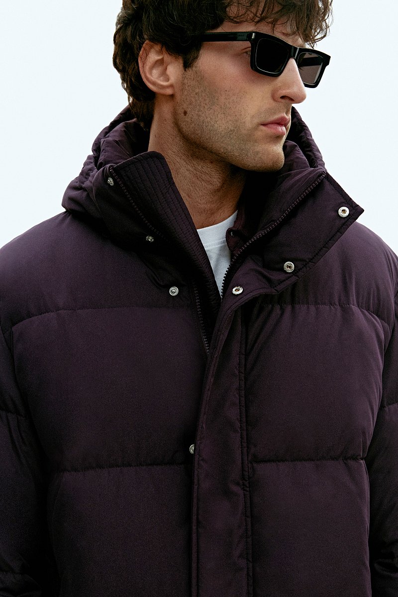 Утепленное мужское пальто, Модель FAD21042, Фото №5