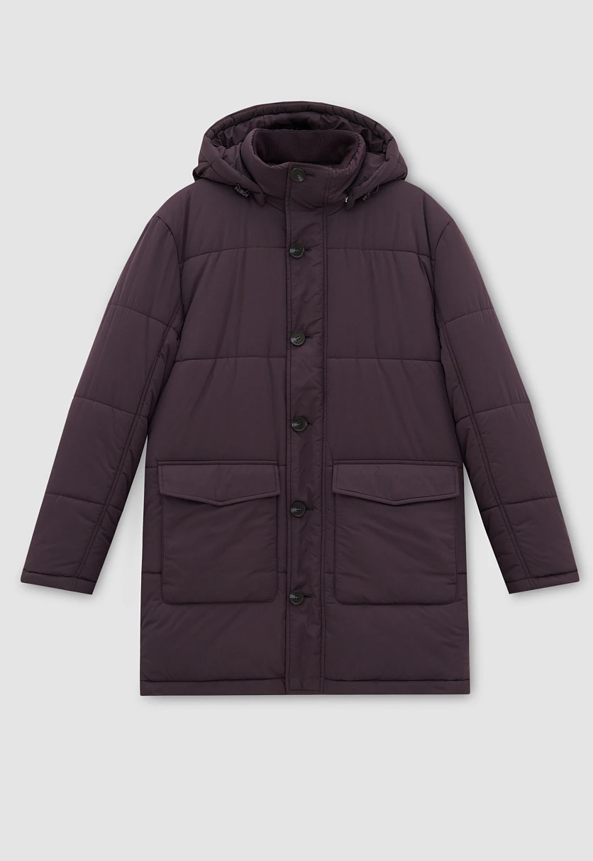 Полупальто утепленное с воротником-стойкой, Модель FAD21041, Фото №12