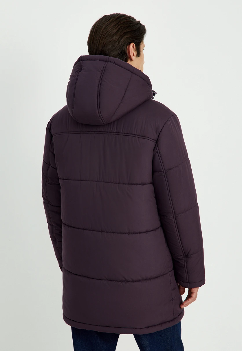 Полупальто утепленное с воротником-стойкой, Модель FAD21041, Фото №5