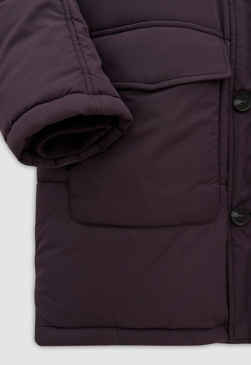 Полупальто утепленное с воротником-стойкой, Модель FAD21041, Фото №11