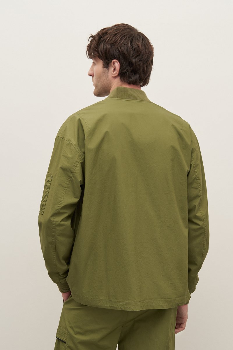 Куртка утепленная с воротником стойкой, Модель FAD21024, Фото №5