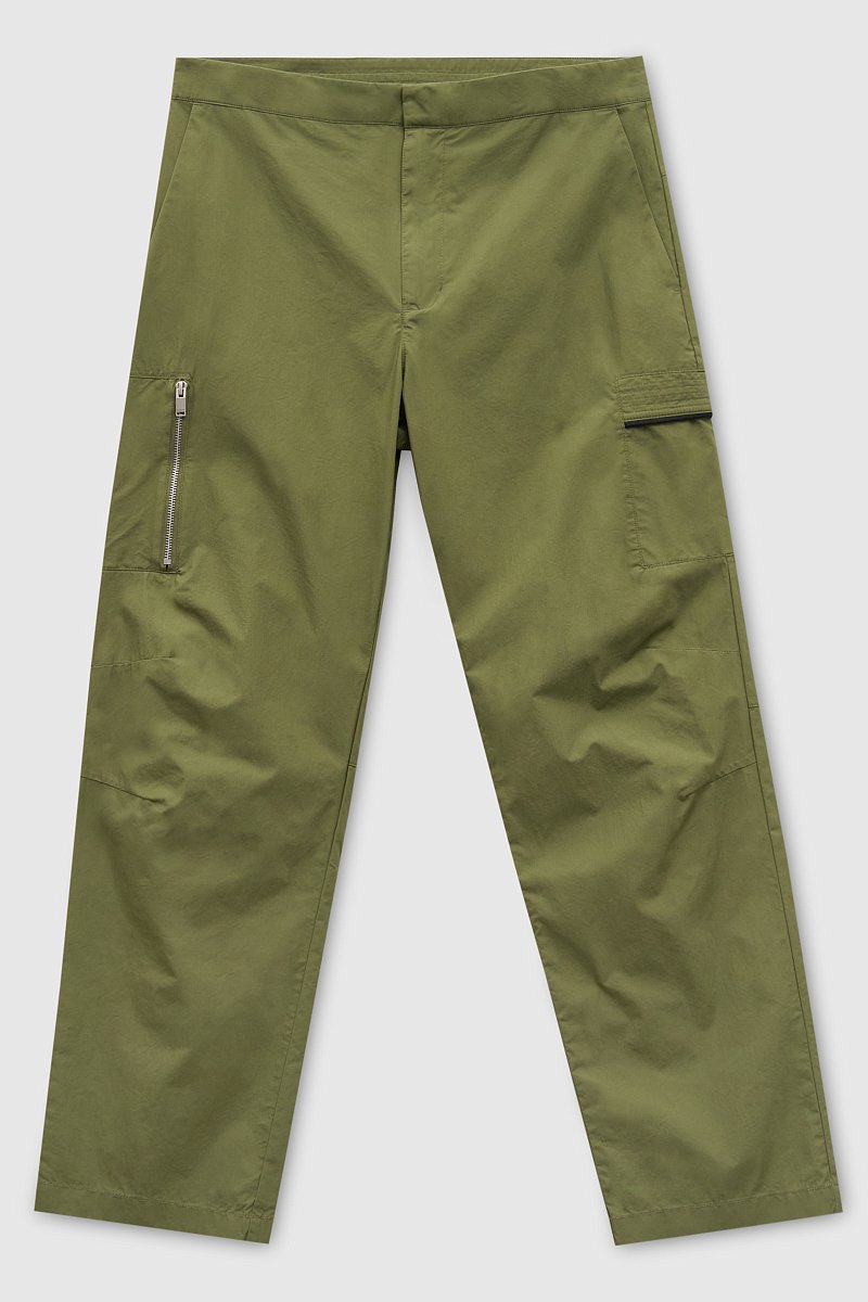 Трикотажный мужские брюки из хлопка, Модель FAD21025, Фото №6