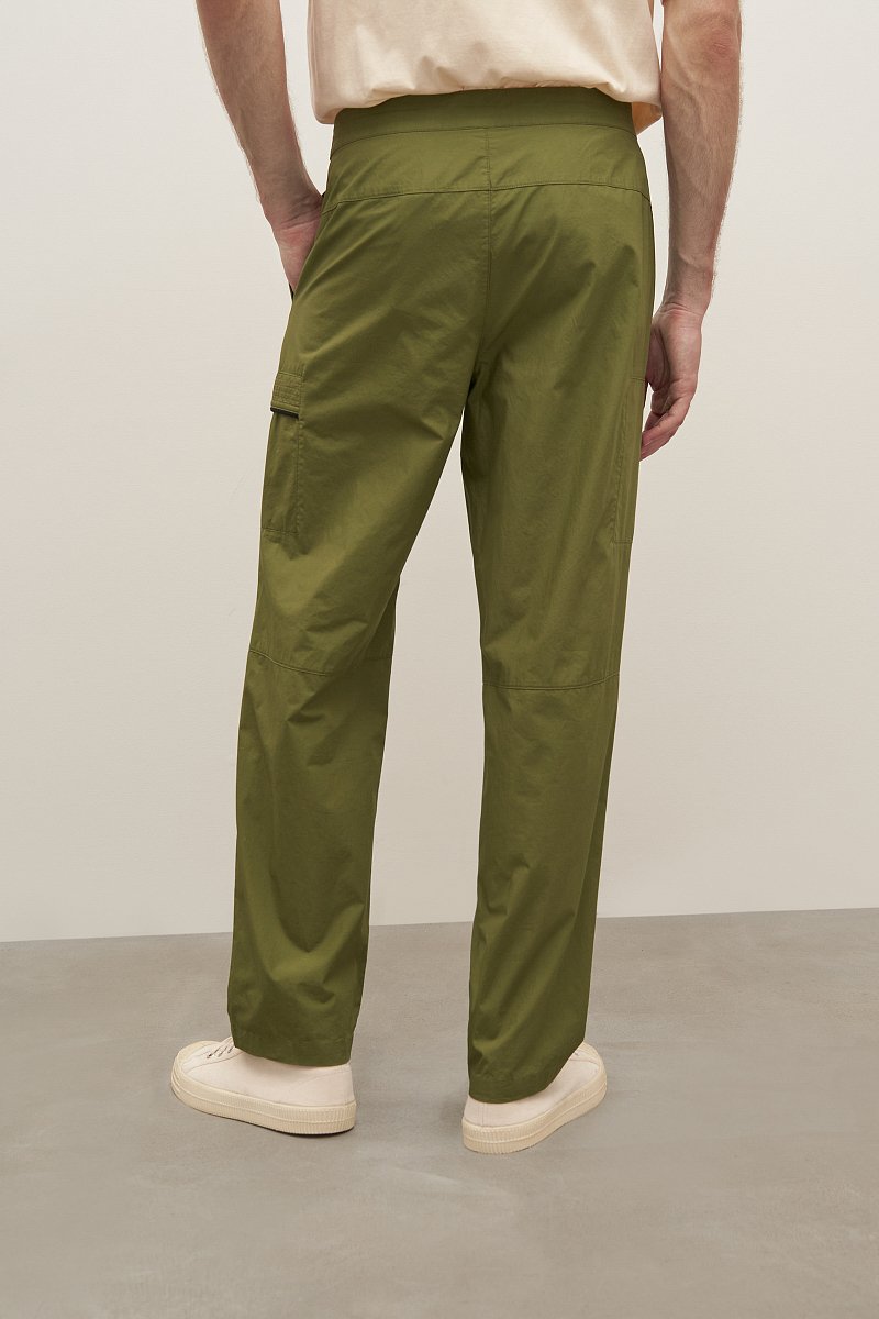 Трикотажный мужские брюки из хлопка, Модель FAD21025, Фото №4