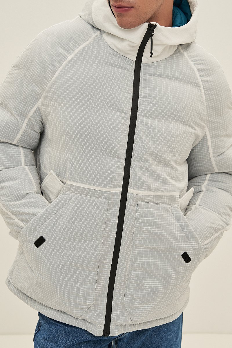 Куртка утепленная с капюшоном, Модель FAD21029, Фото №3