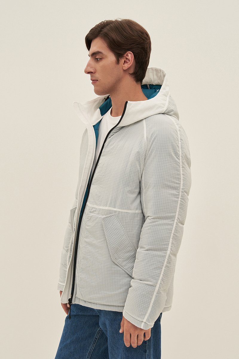 Куртка утепленная с капюшоном, Модель FAD21029, Фото №4