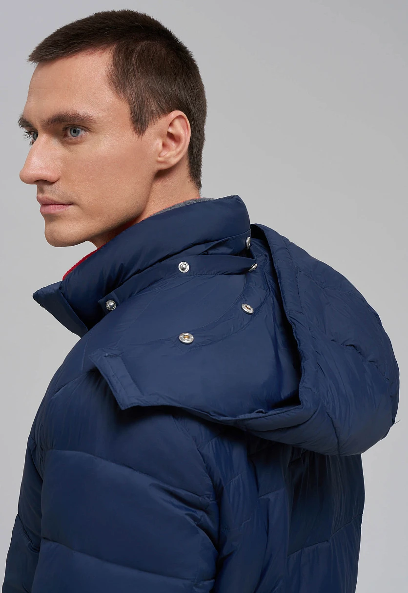 Утепленная куртка с воротником-стойкой, Модель FAE210110, Фото №6