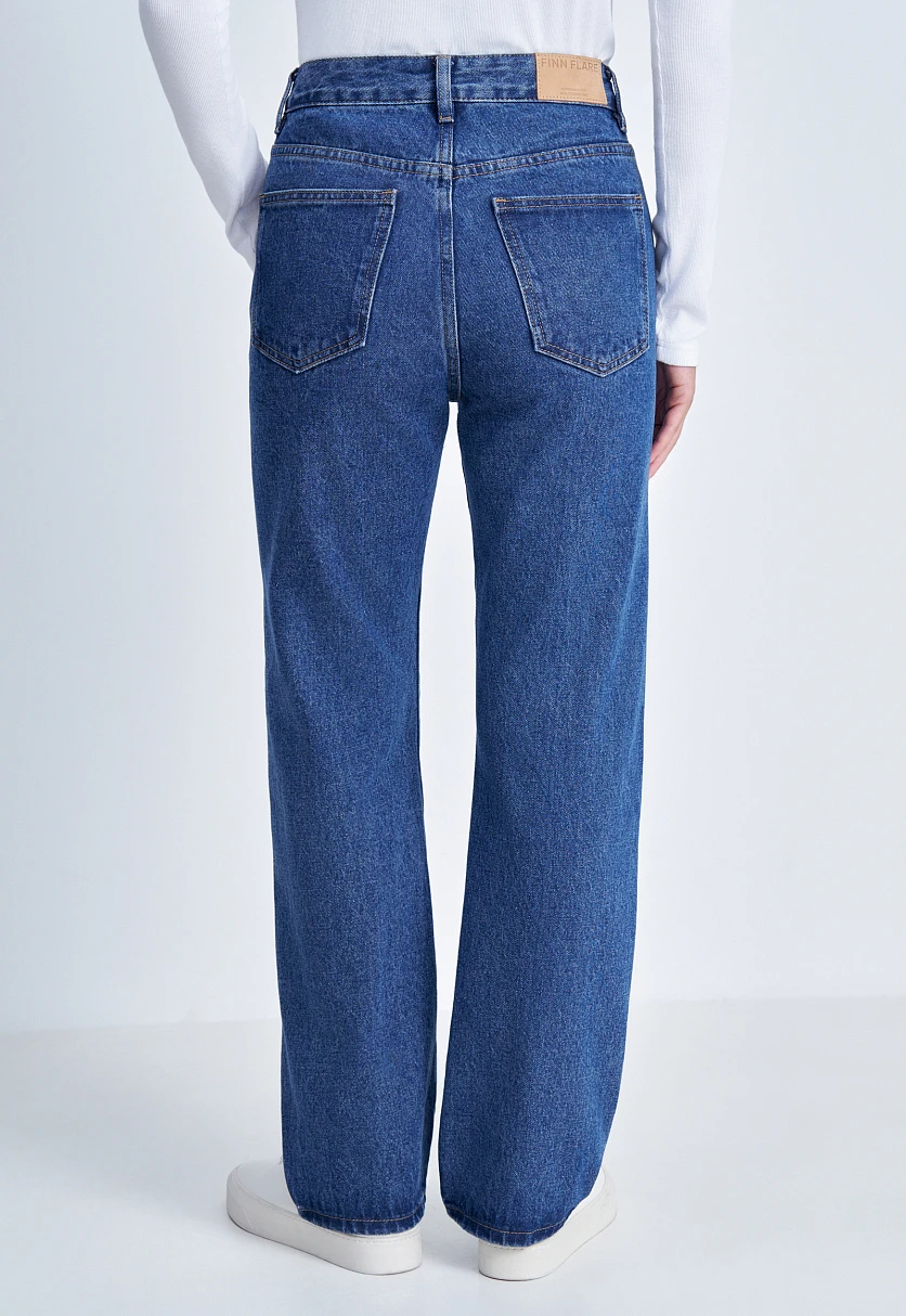 Джинсы straight fit женские, Модель FAE15006, Фото №5