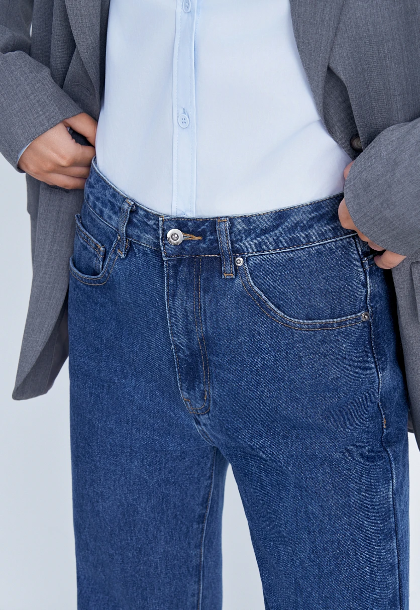 Джинсы straight fit женские, Модель FAE15006, Фото №6