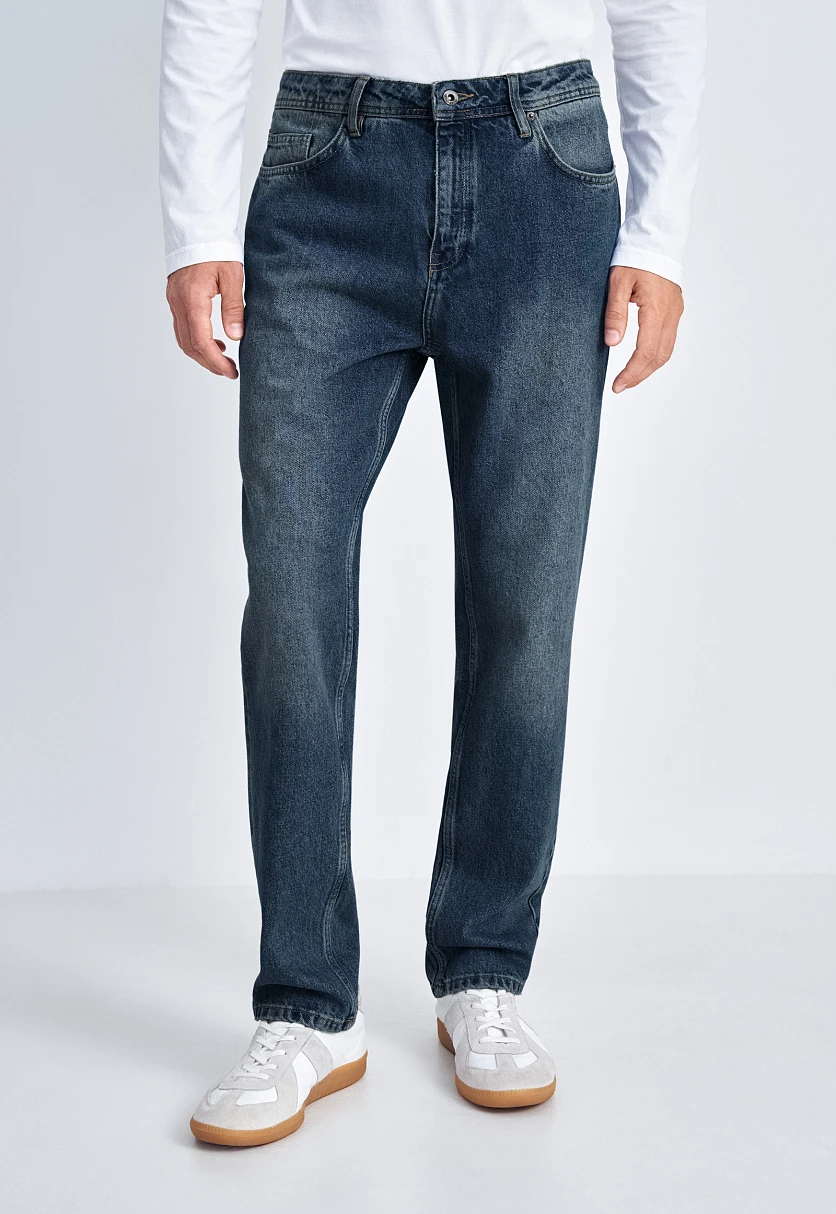 Джинсы tapered fit мужские, Модель FAE25008, Фото №1
