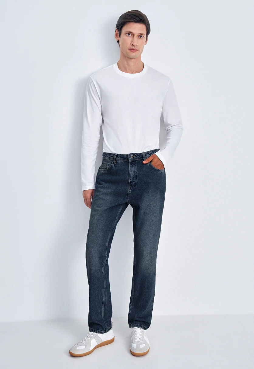Джинсы tapered fit мужские, Модель FAE25008, Фото №2