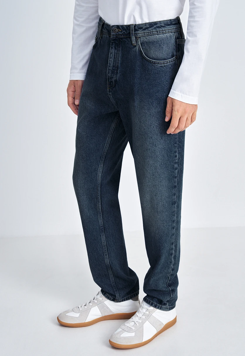 Джинсы tapered fit мужские, Модель FAE25008, Фото №4