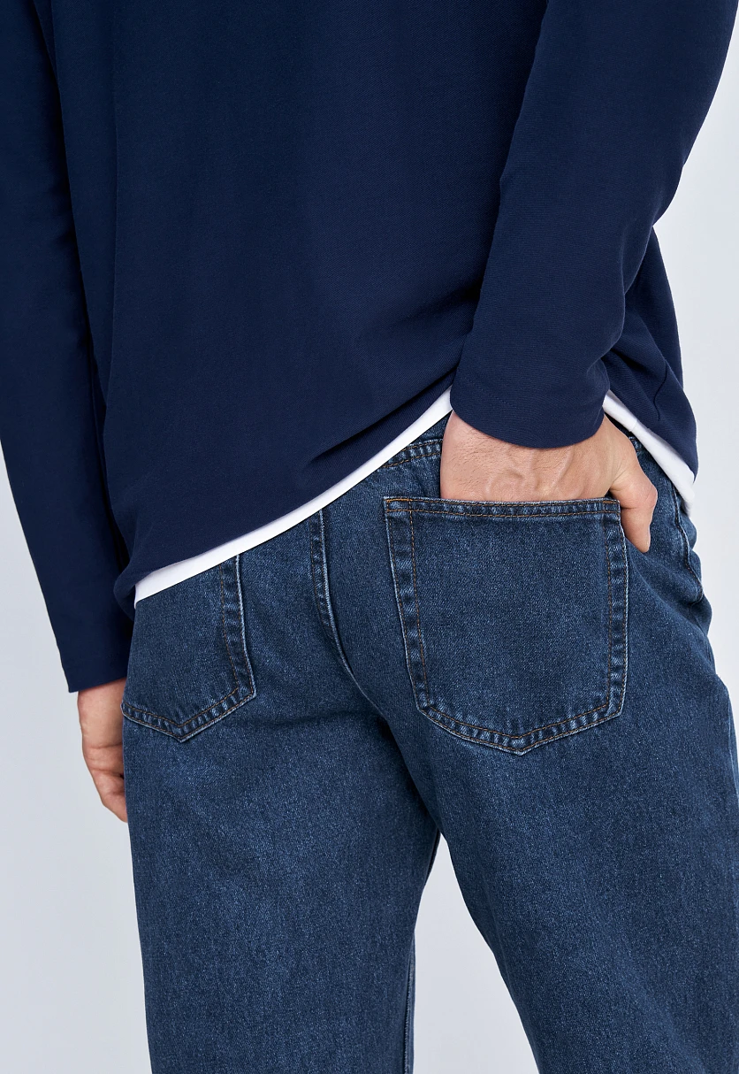 Джинсы straight fit мужские, Модель FAE25011, Фото №6