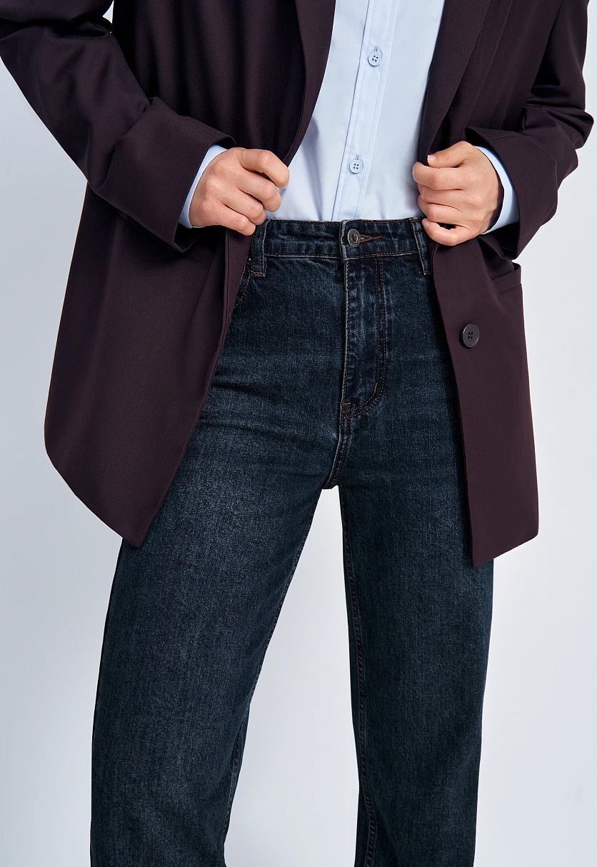 Джинсы straight fit женские, Модель FAE15009, Фото №6