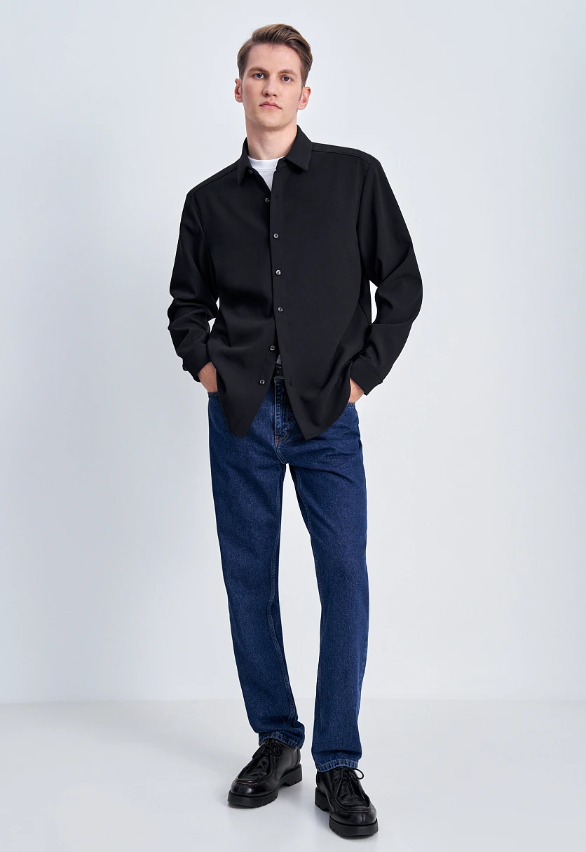 Джинсы tapered fit мужские, Модель FAE25008, Фото №3