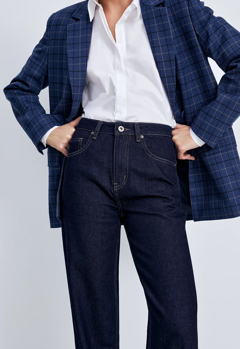 Джинсы straight fit женские, Модель FAE15004, Фото №6