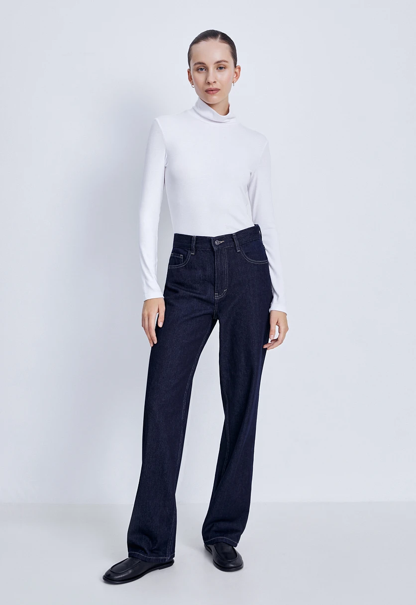 Джинсы straight fit женские, Модель FAE15007, Фото №2
