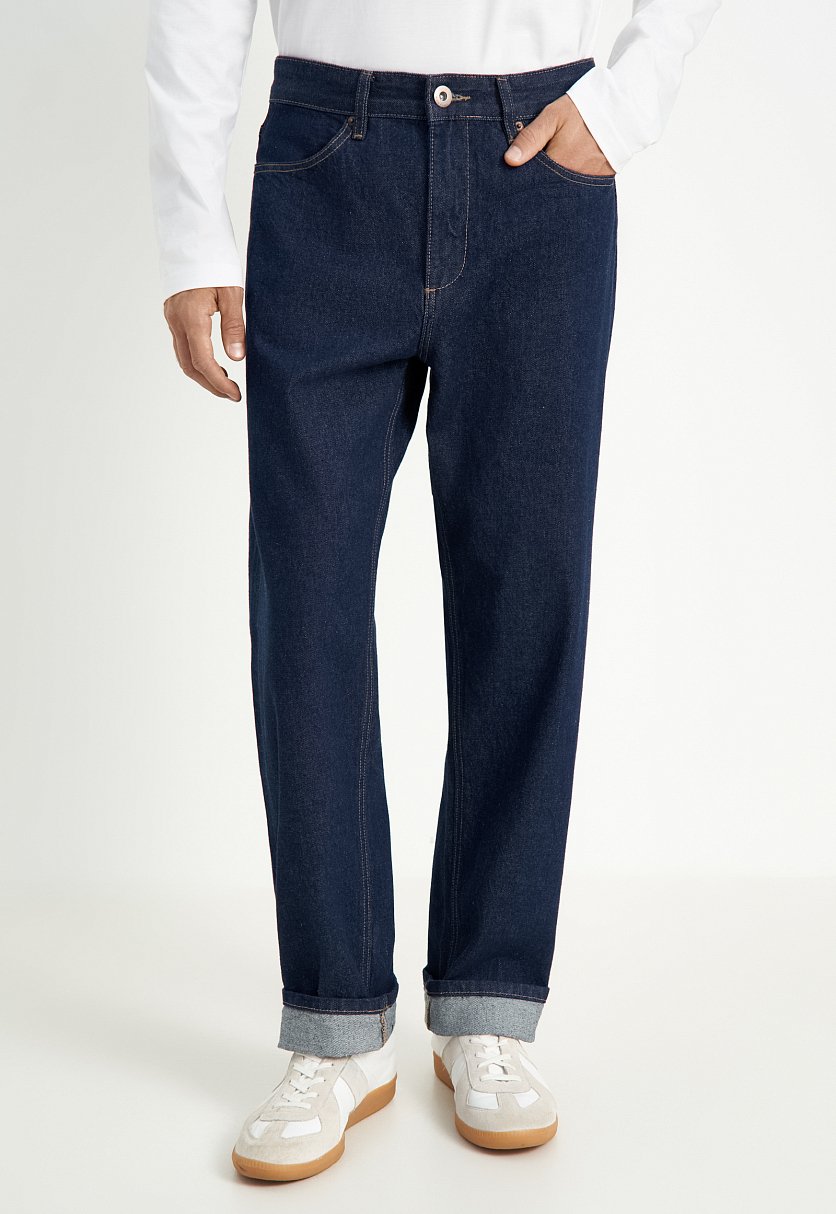 Джинсы straight fit мужские