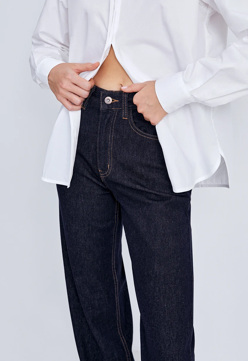 Джинсы straight fit женские, Модель FAE15007, Фото №6