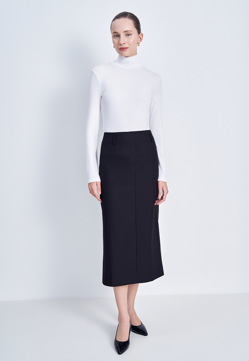 Юбка миди А-силуэта
