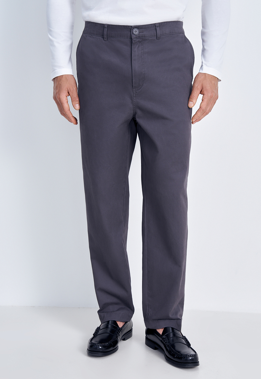 Брюки-бананы с эластичным поясом