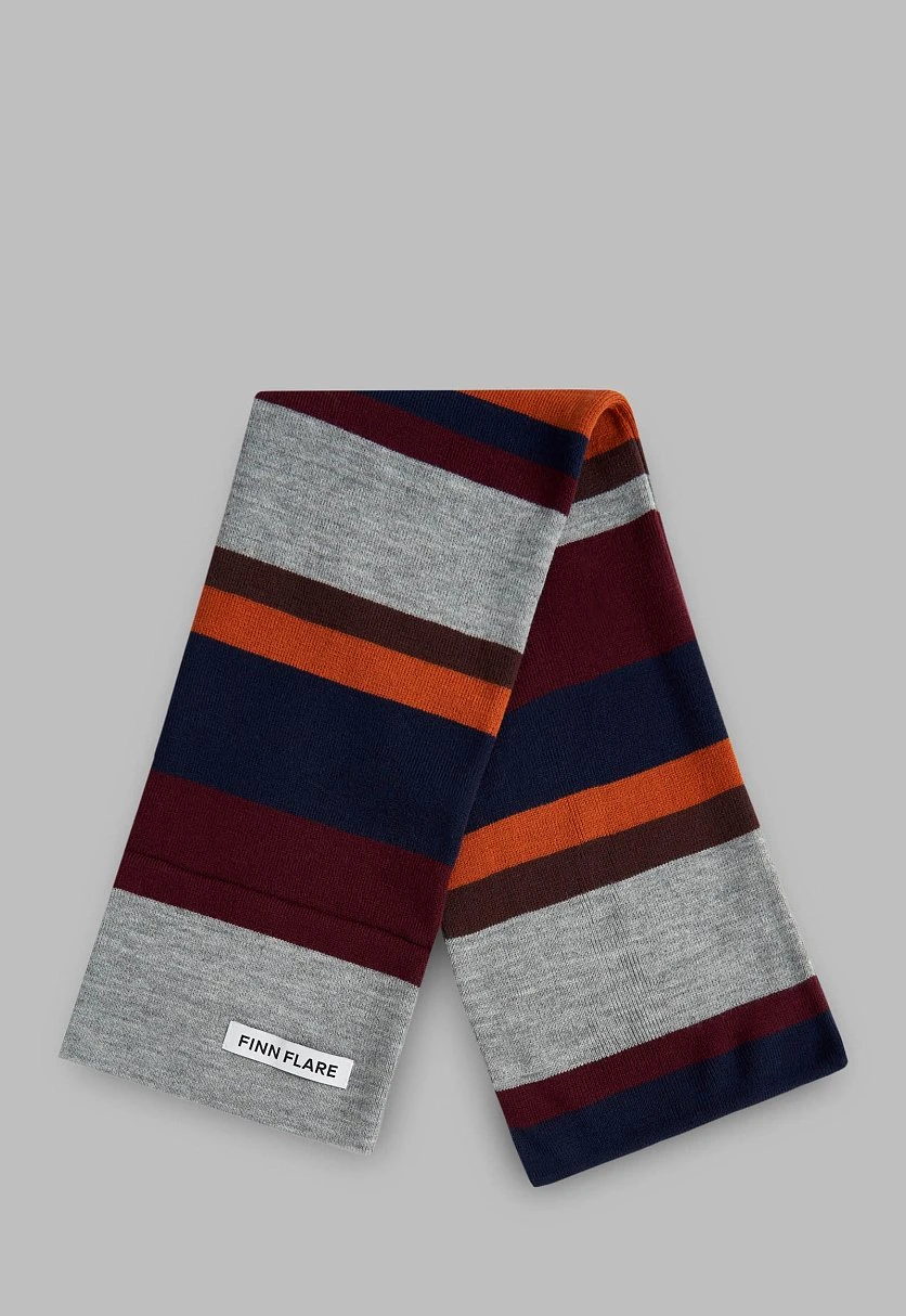 Шарф в полоску, Модель FAE21155, Фото №5