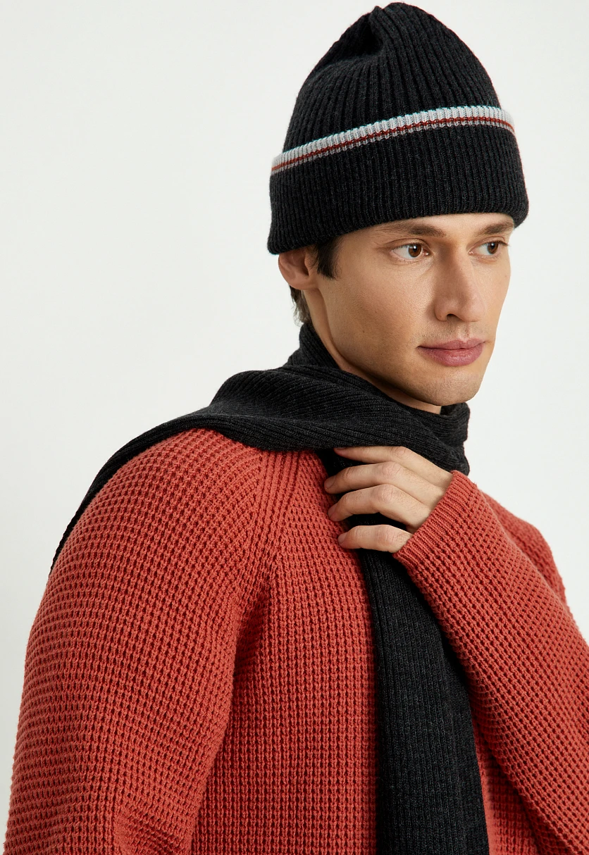 Шапка из шерсти, Модель FAE21162, Фото №3