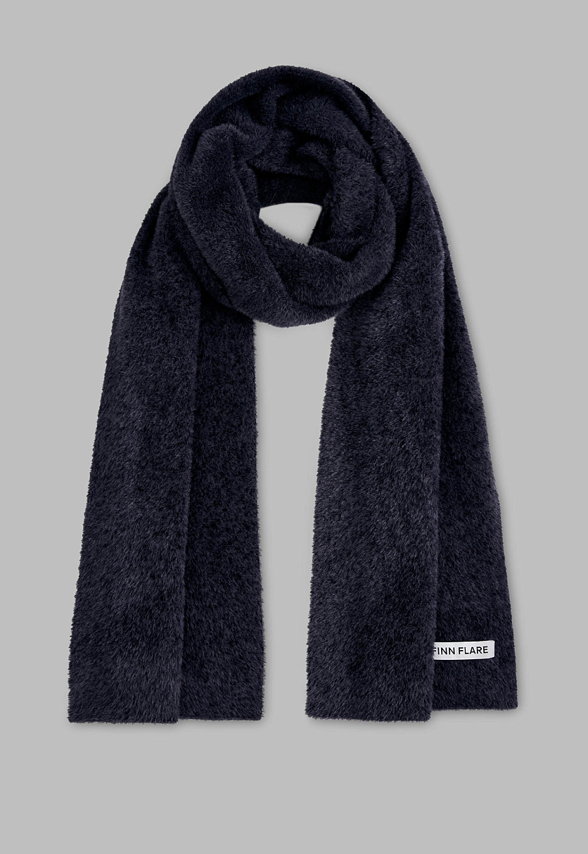 Пушистый шарф