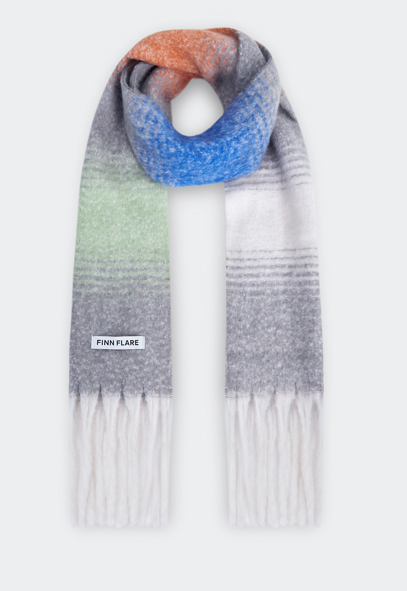 Шарф в полоску