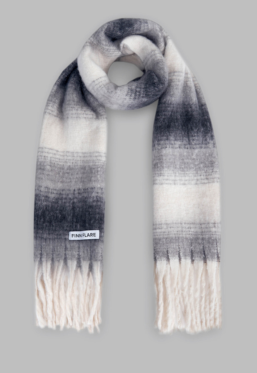 Шарф в полоску