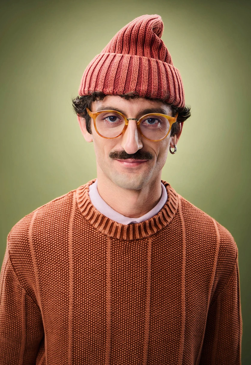 Шапка из хлопка, Модель FAE21167, Фото №5