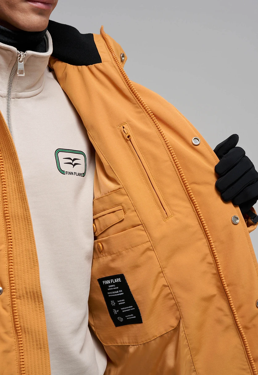 Однобортное пальто с капюшоном, Модель FAE210114, Фото №8