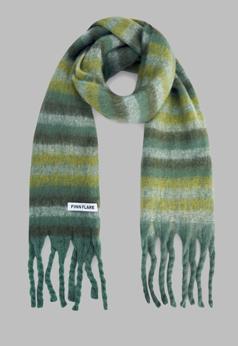 Шарф в полоску