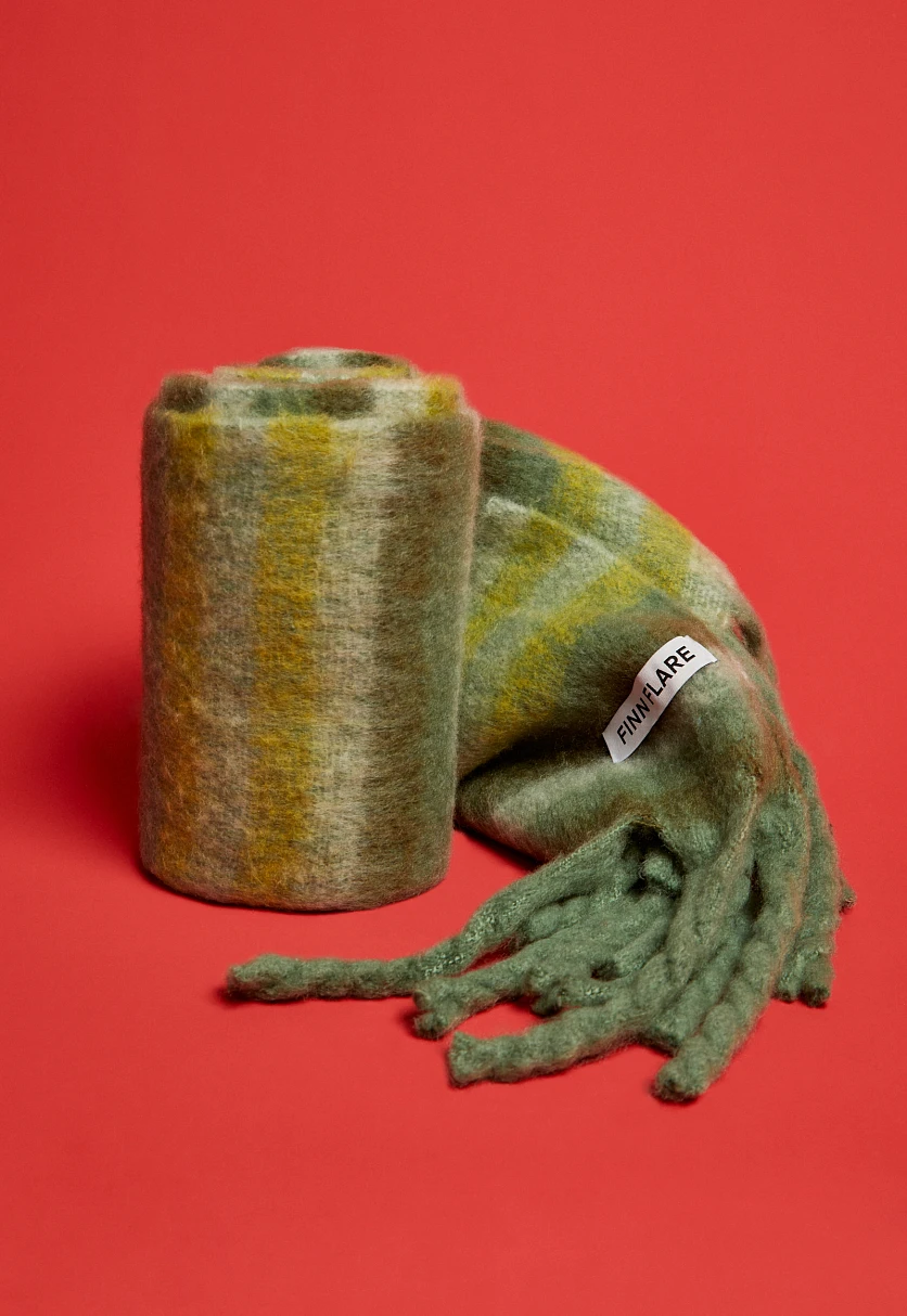 Шарф в полоску, Модель FAE11411, Фото №6