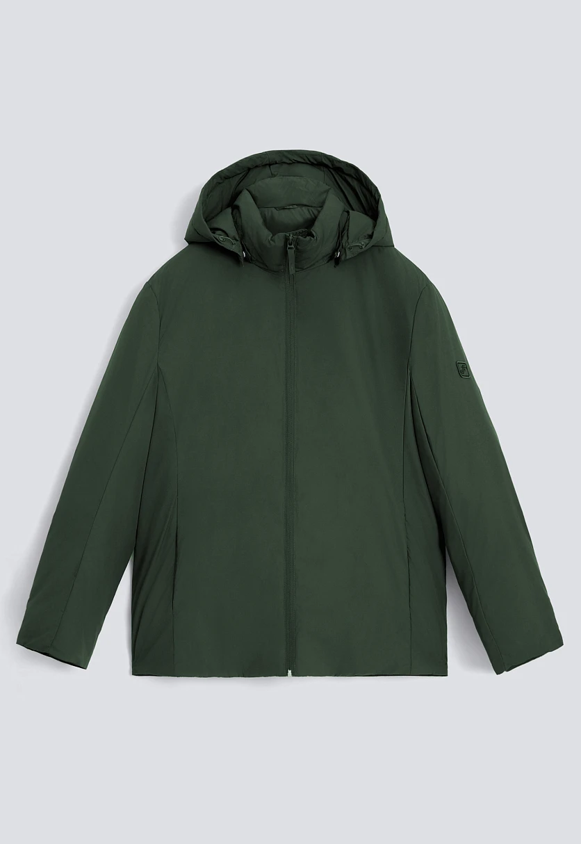 Утепленная куртка с воротником-стойкой, Модель FAE21003, Фото №10