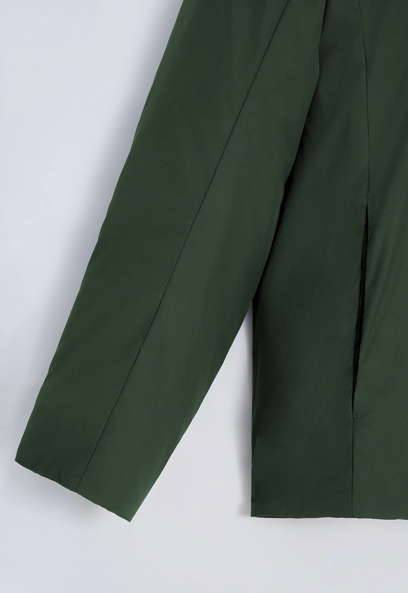 Утепленная куртка с воротником-стойкой, Модель FAE21003, Фото №9