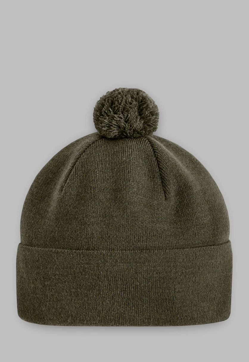 Вязаная шапка с помпоном, Модель FAE21160, Фото №1