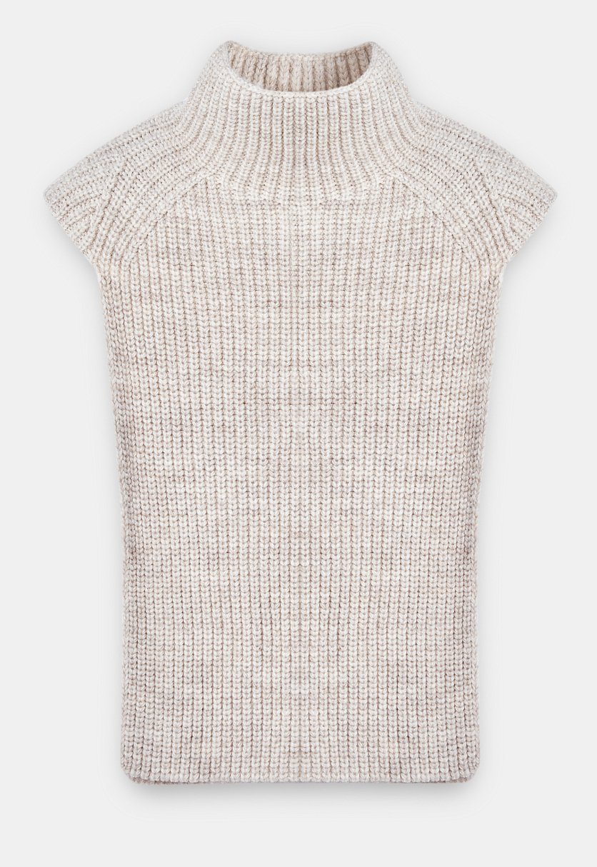 Шарф-манишка с добавлением шерсти