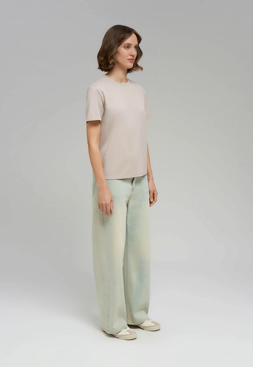 Футболка из мерсеризованного хлопка, Модель FAE110178, Фото №2