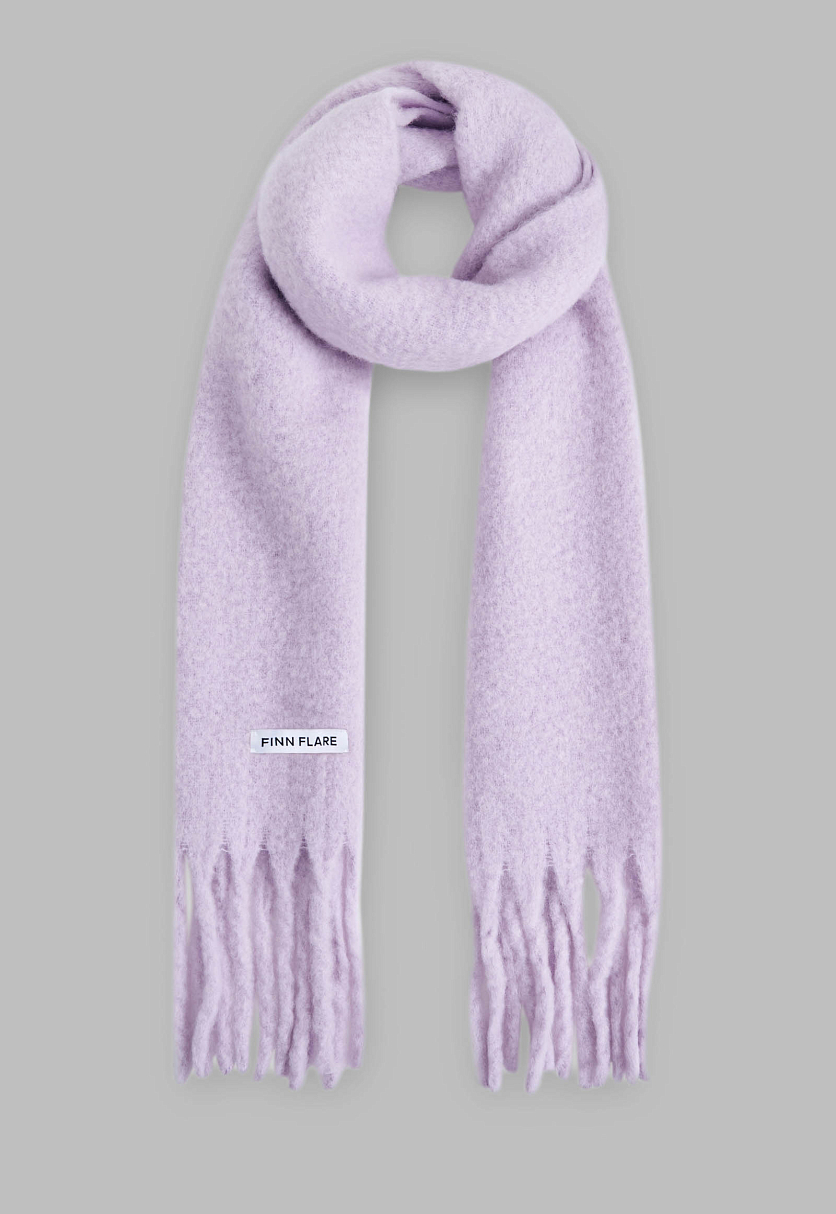 Шарф с добавлением шерсти