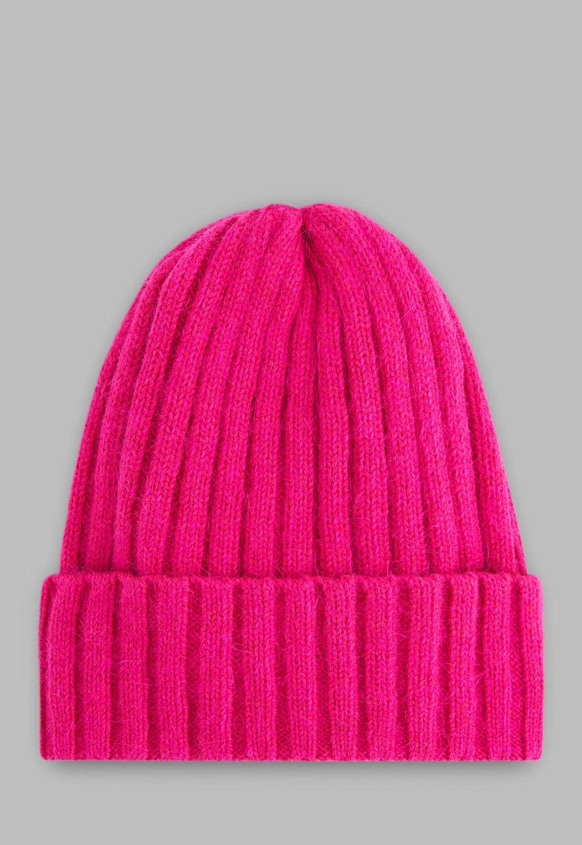 Шапка из овечьей и ангорской шерсти, Модель FAE111122, Фото №1