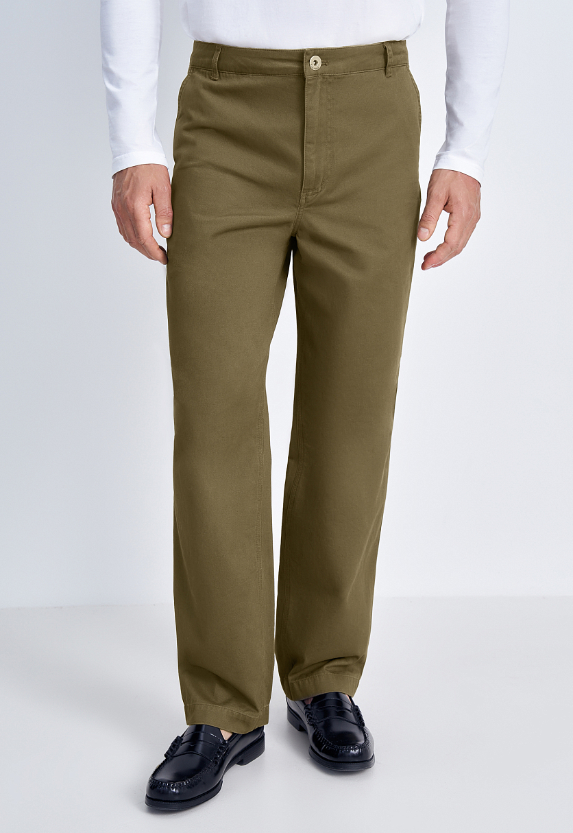 Брюки широкого силуэта