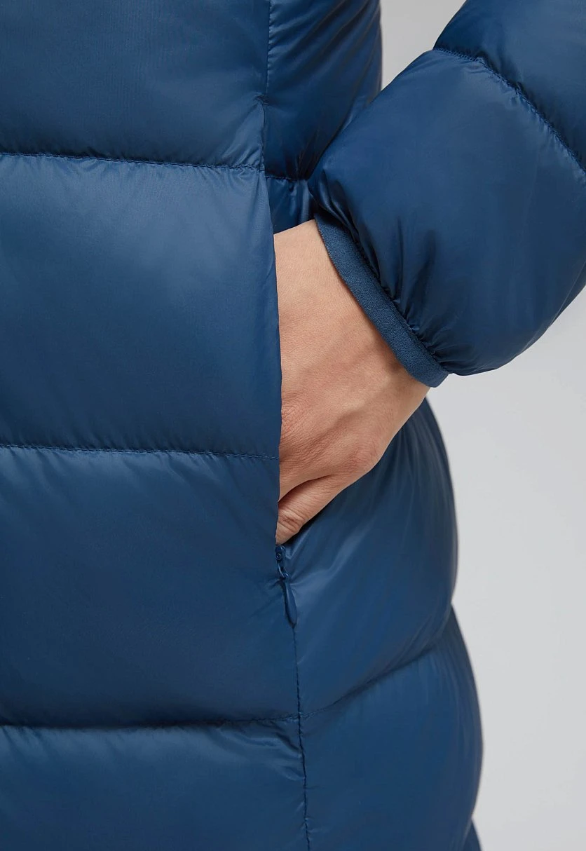 Стеганый пуховик с натуральным пухом, Модель FAF11041, Фото №6