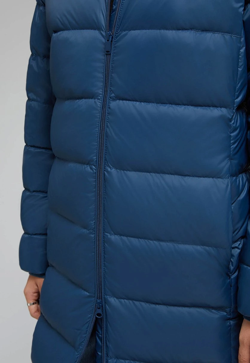 Стеганый пуховик с натуральным пухом, Модель FAF11041, Фото №8