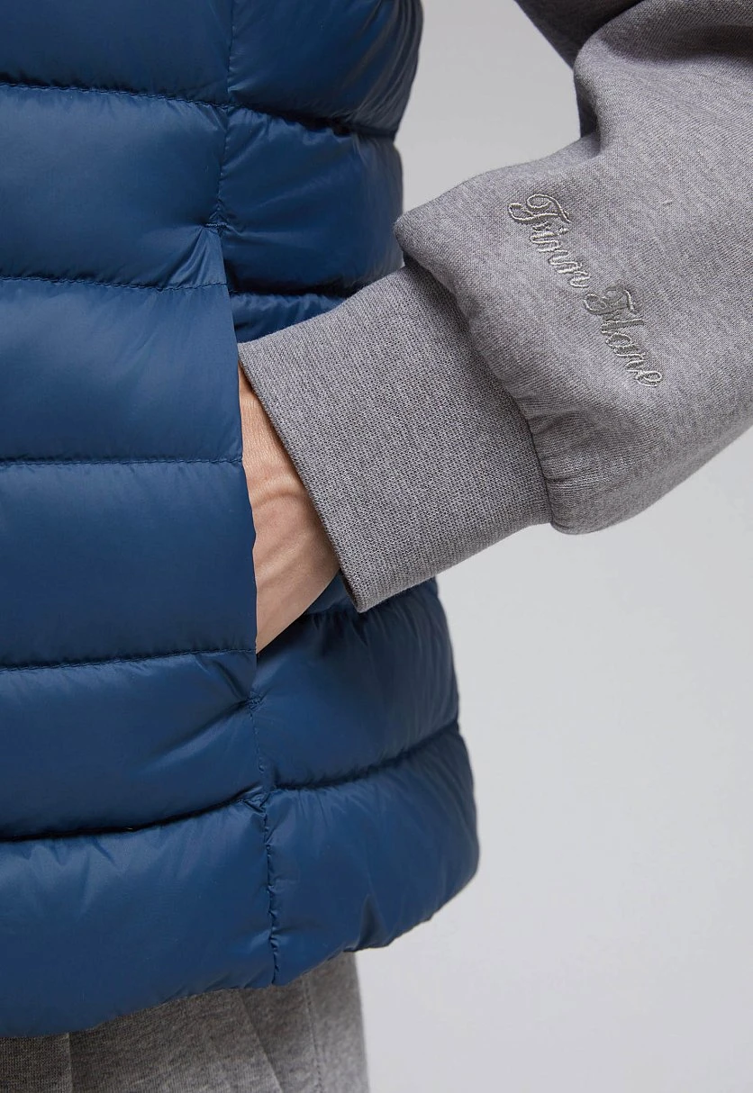 Стеганый пуховый жилет, Модель FAF11042, Фото №5